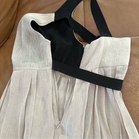 Robert Rodriguez empire waist top tunic linen and silk size 4 - Picture 8 of 11